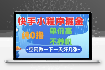 “快手小程序掘金”项目的全面揭秘与风险评估缩略图