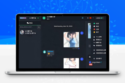 最新公共聊天室系统源码 ChatNet V1.11-V1.9 完整汉化版源码 私人聊天程序缩略图