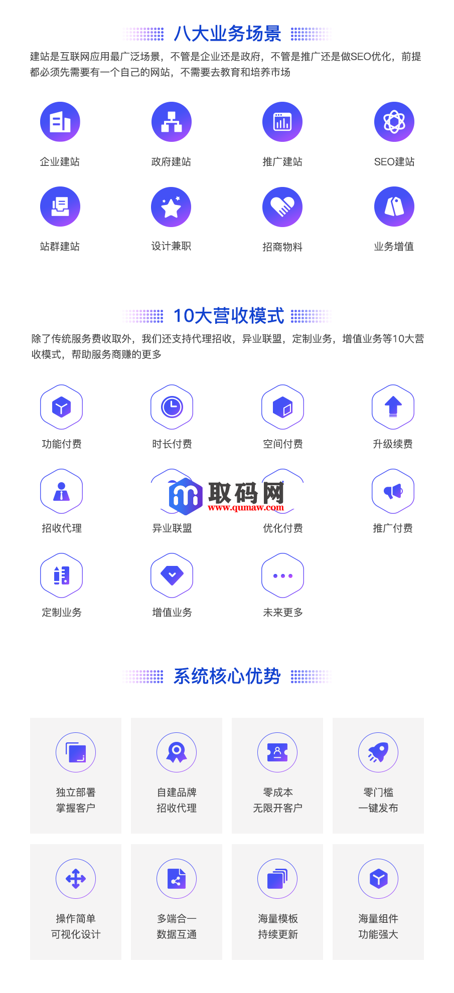 壹佰智慧轻站V2 _1.0.33万能建站系统,容易上手搭建小程序、网站小程序源码、精品源码 壹佰智慧轻站V2 _1.0.33万能建站系统,容易上手搭建小程序、网站